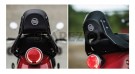 For Royal Enfield Super Meteor 650 Backrest with Black Pad - SPAREZO